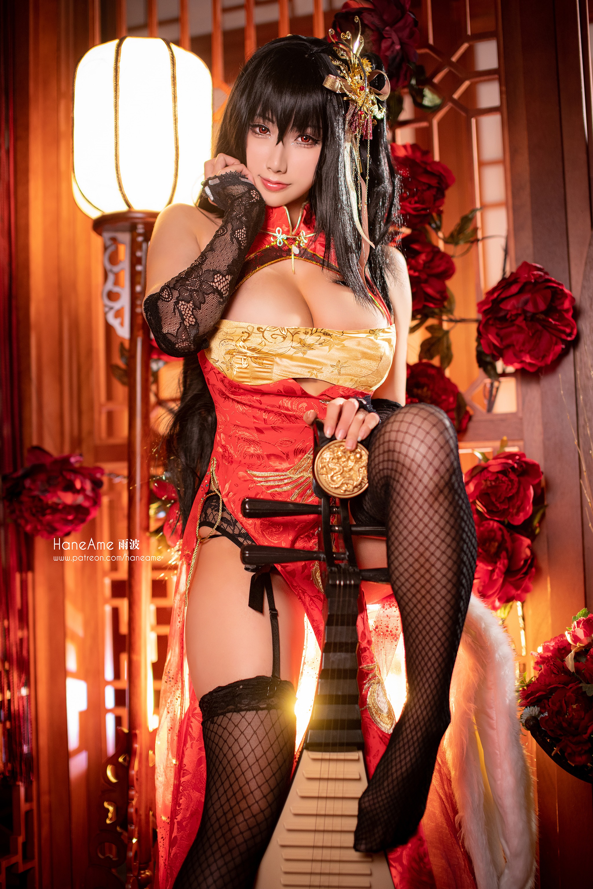图片[1]-雨波_HaneAme – NO.105 大凤旗袍[29P]-XikXak
